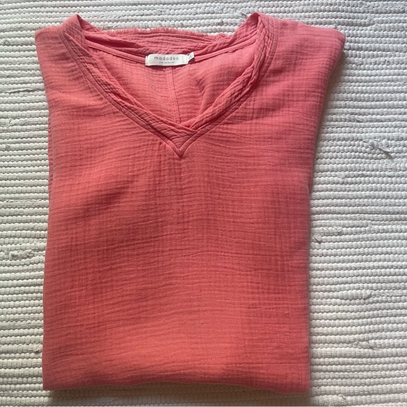 Modosoc Los Angeles XS Mauve Pink Cotton Dress Contemporary Bohemian Dress - Picture 3 of 12